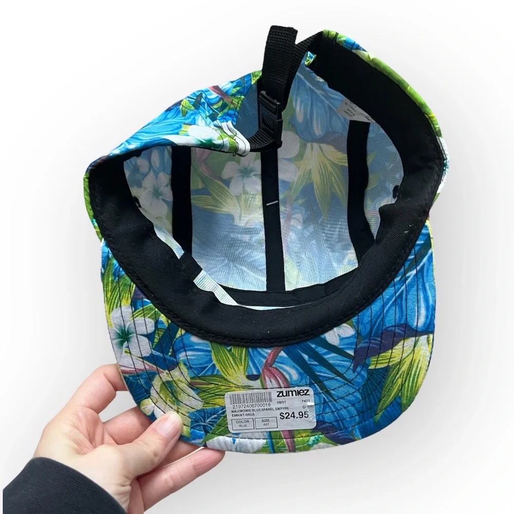 NWT Zumies Mauiwowie Blue 5 Panel Empyre Hat - Picture 4 of 5